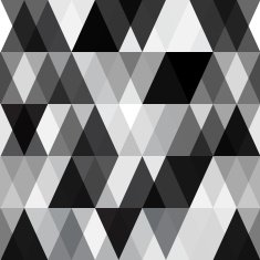 black and white abstract geometry pattern N3