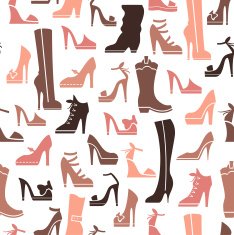 Shoe Repeat Pattern