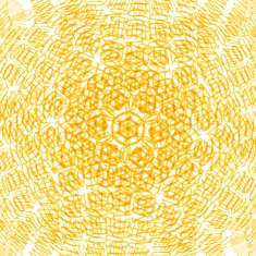 abstract yellow circle retro pattern background