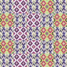 Central Asian Pattern (IKAT) N5