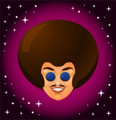 Afro Style Man