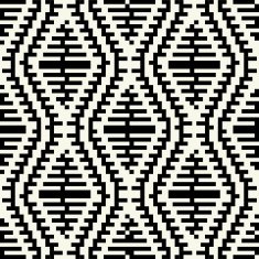 Trendy hipster Black and white pixel seamless pattern N10