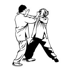 Martial arts illustration