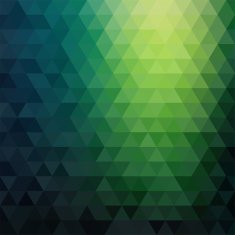 Retro mosaic pattern of geometric triangle shapes N27