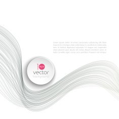Abstract curved lines background Template brochure design N198