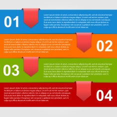 Infographics design template