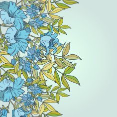 Cute floral seamless background N5