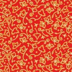 xmas floral seamless pattern