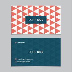 Business card template pattern background N3