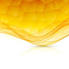 Abstract color template background with wave and low poly N3