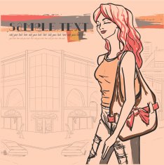 Urban fashion City and people N21