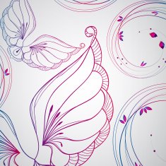 abstract floral background N60