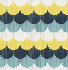 seamless scallop wave pattern