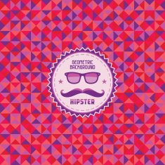Hipster Geometric Background 01