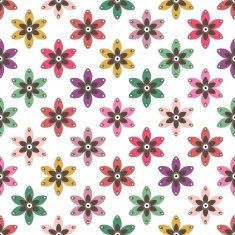 Cute floral seamless pattern N8