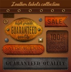 leather labels N3