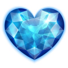 Heart-shaped Sapphire