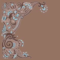 Floral Greeting Card N32