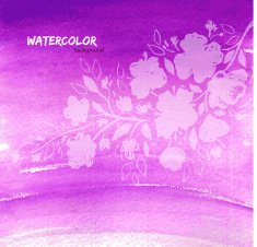 Watercolor floral N7