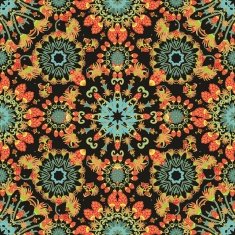 Seamless floral vector pattern N39