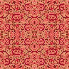 Seamless decorative vector pattern N2