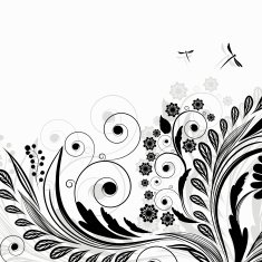 Floral background N606
