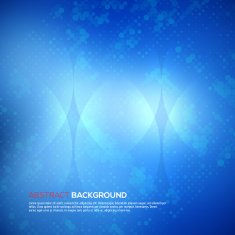 Blue Vector Abstract Background N2