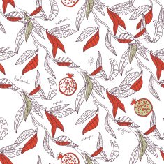 Floral background N607