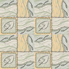 Seamless leaf pattern N55