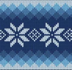 Knitted jacquard pattern N2