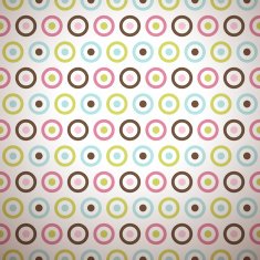 Funny abstract geometric bright pattern (tiling) N2