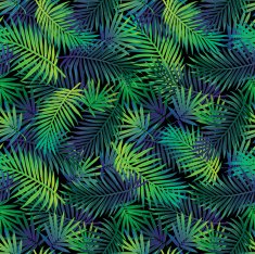 Jungle palm pattern