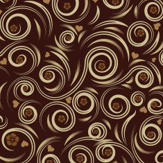 abstract vector floral design