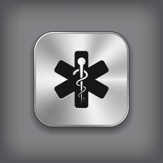 Caduceus Medical Symbol Icon N3