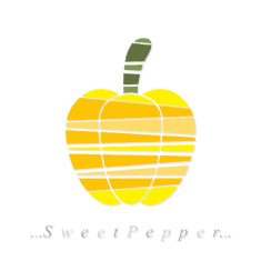Vector of vegetable sweet pepper icon N3