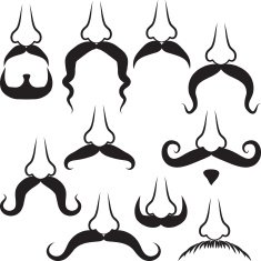 mustache Set N3