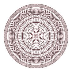 Circular Frames of Chinese Style N3