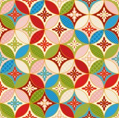 seamless japanese floral pattern N19