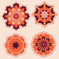 Arabesques Decorative element N6