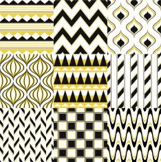 seamless geometric pattern set N14