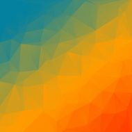 Abstract rainbow triangle background for your designs