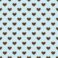 seamless heart textured pattern