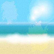 Summer holidays vector background N13