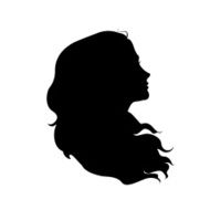 Silhouette of Woman N17