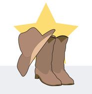 personalities cowboy (vector)