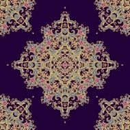 Seamless decorative pattern in arabic style N6
