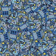 Ethnic seamless pattern Vector illustration N8
