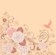 Floral background N617