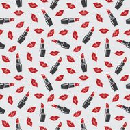 Lips and lipstick