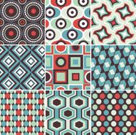 seamless retro pattern N31